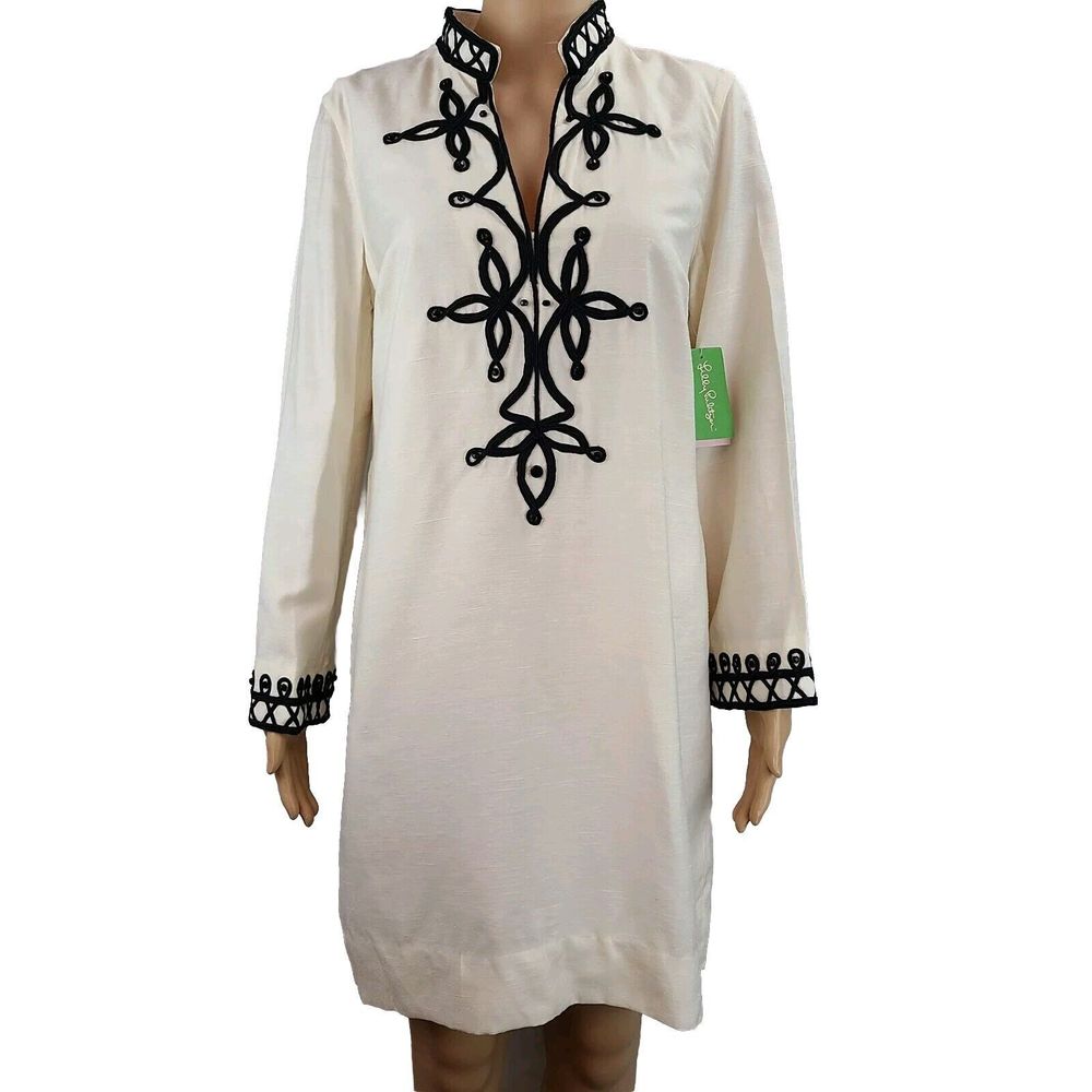 Lilly Pulitzer Warner Tunic Dress Dupion NWT Very RARE.